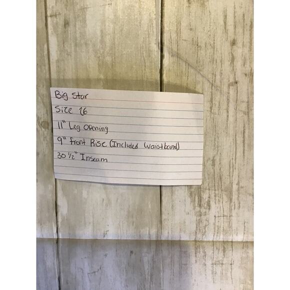 Big Star Desi Jean size 26 - Picture 6 of 6